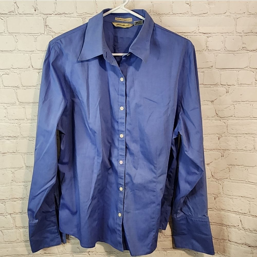 Men's Eddie Bauer longsleeve button-down shirt, size LT